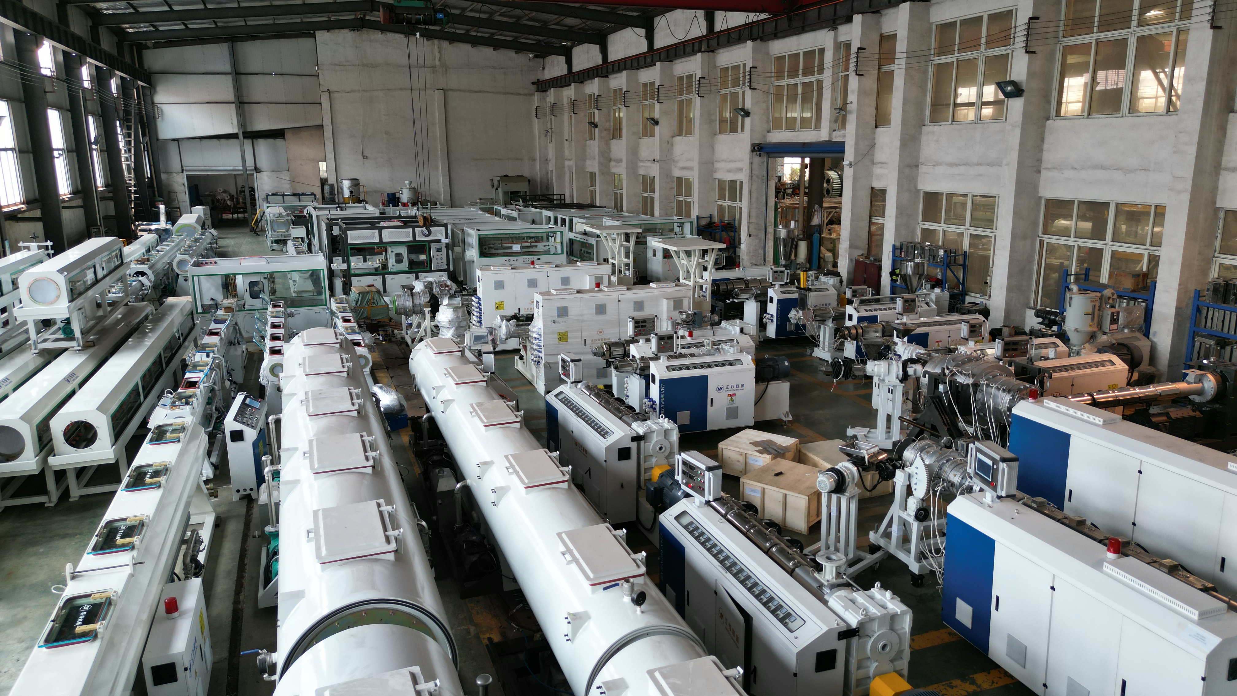 PE-pipe-extrusion-line